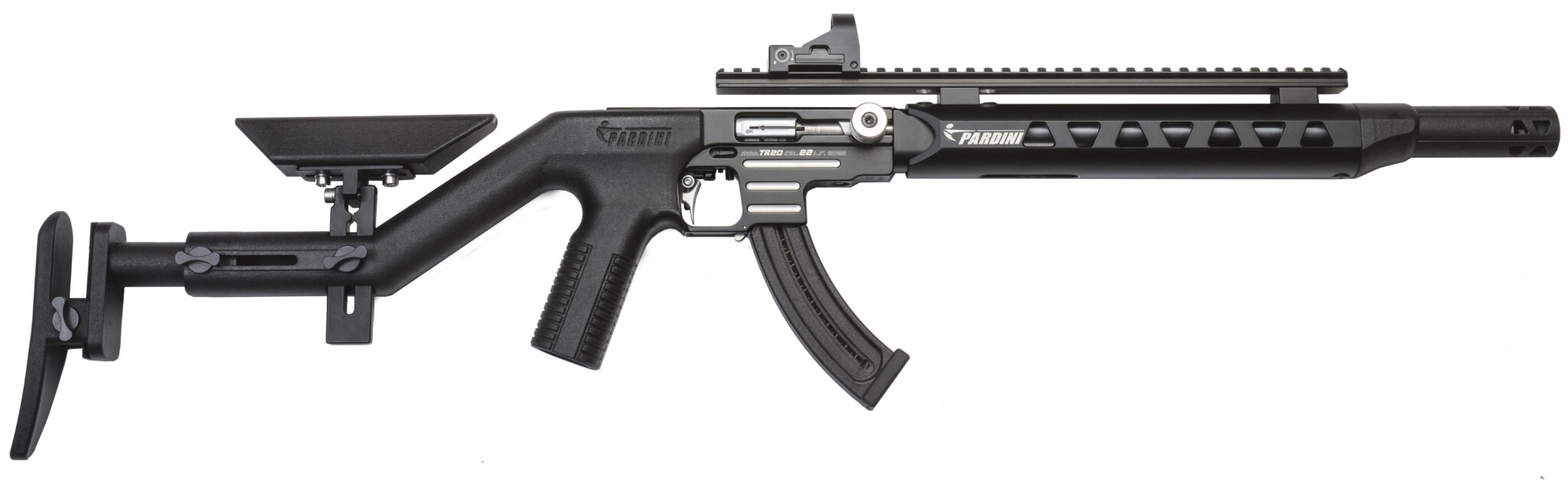 Puška Pardini TR20 410mm red dot kal.22LR