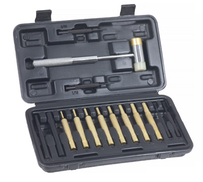 Wheeler hammer & punch set