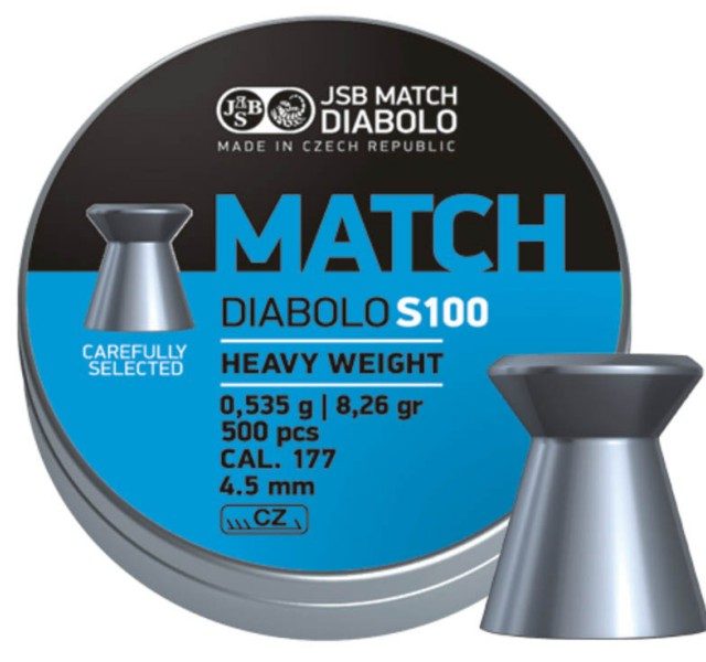 Diabole JSB Match heavy weight S100 4,49mm 500/1