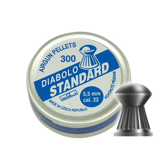Diabole Kovohute Pribram standard 5,5mm 0,93g 300 kom