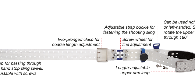 Sauer streljački remen Exakt IV