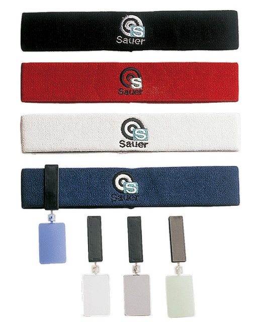 Sauer crna traka za čelo sa blendom