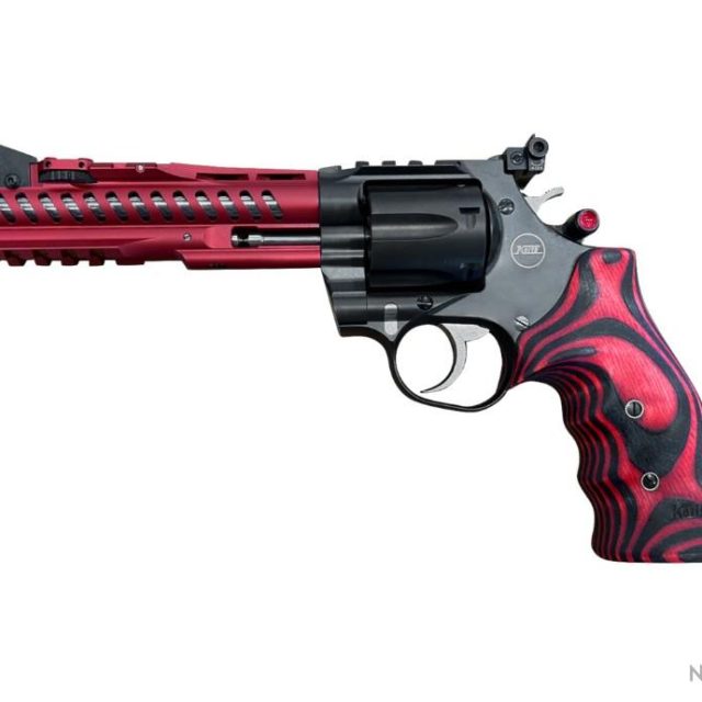 Korth Super Sport GTA Red .357 Magnum 6” – sportski revolver (Performance Kit, black/red grip)