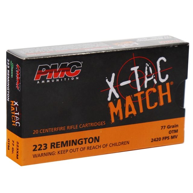 PMC .223 Rem 77gr HPBT Match (MK) – vrhunsko natjecateljsko streljivo