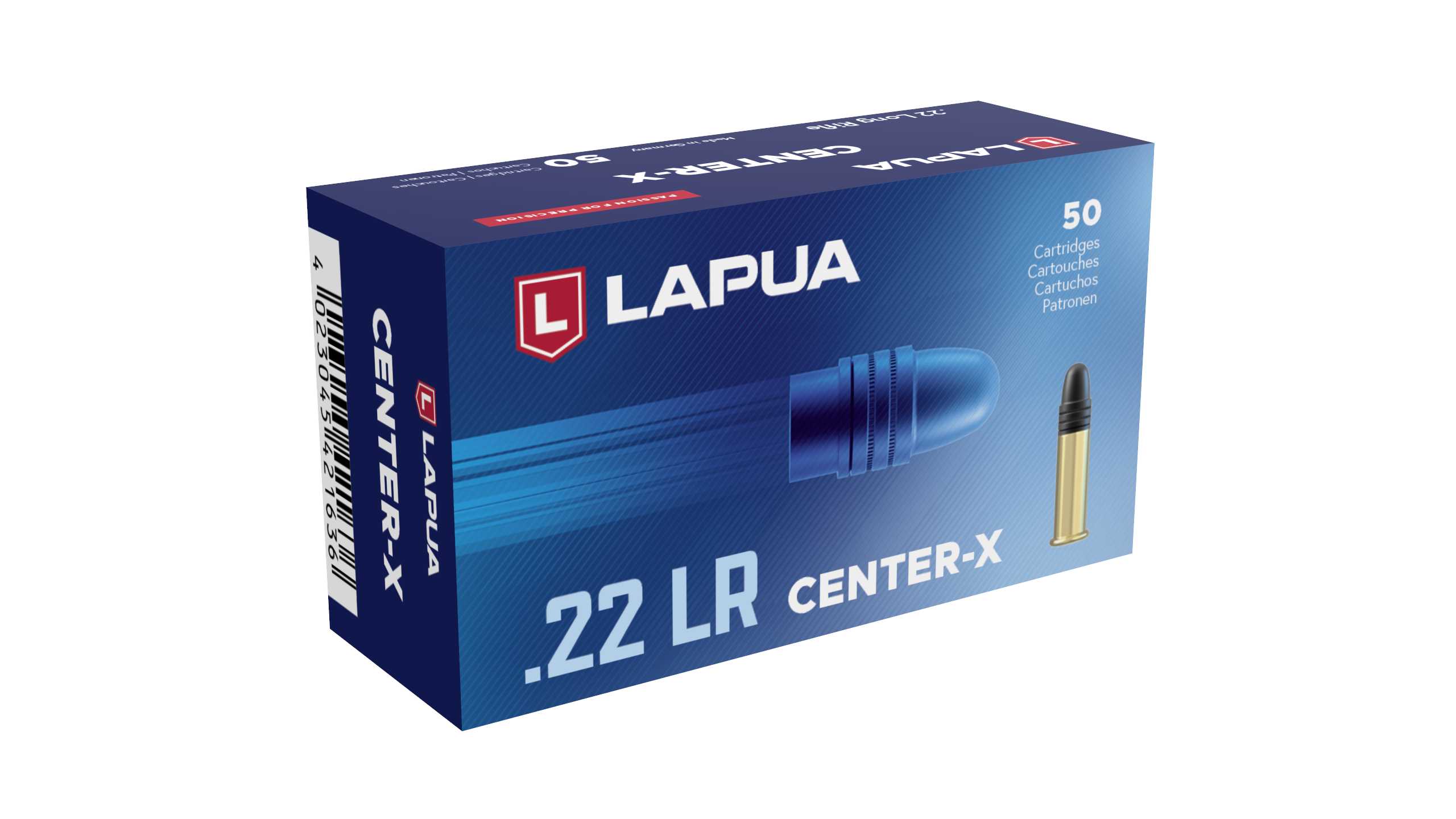 Streljivo Lapua Center-X .22LR 50/1