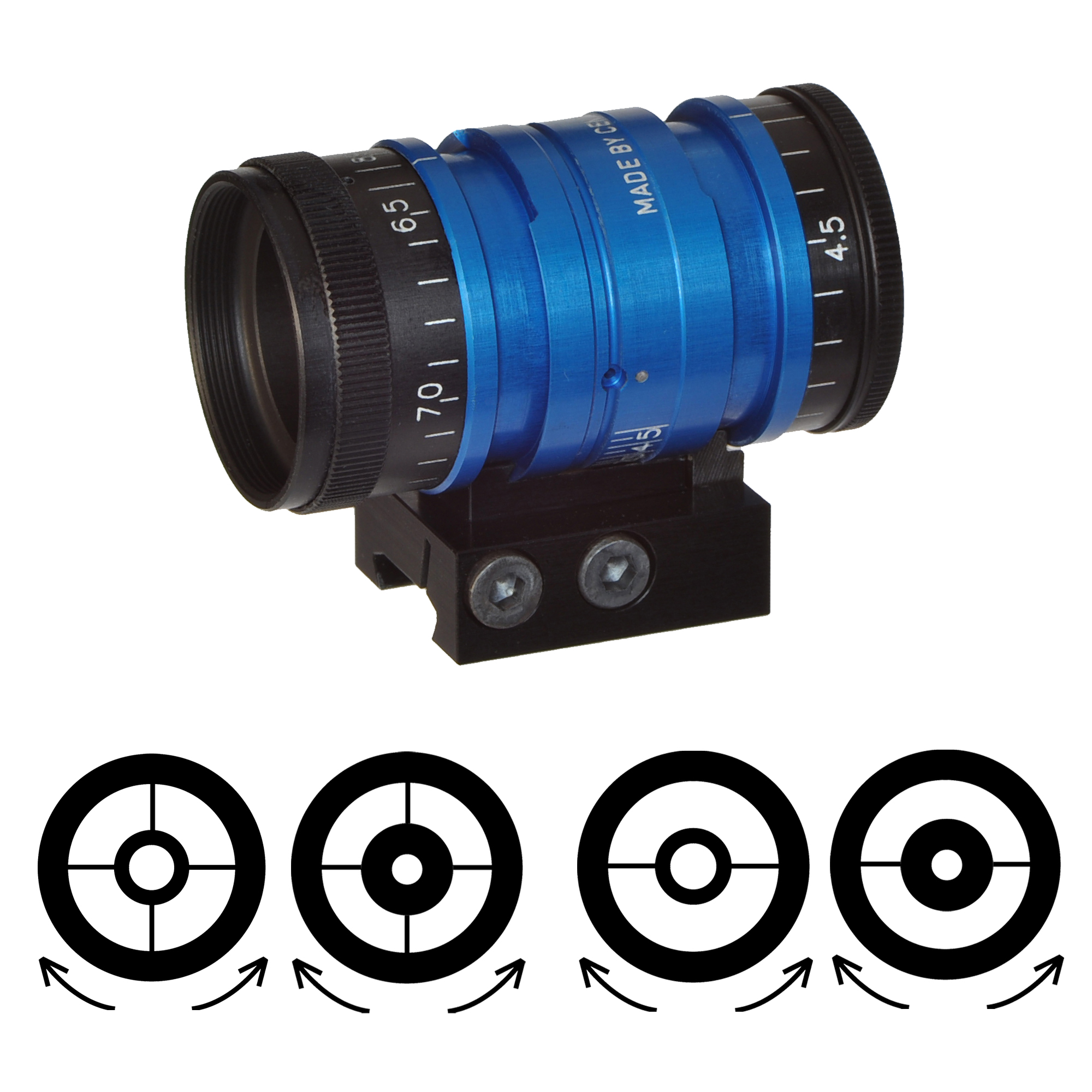 MEC/Centra Duo Vario podesivi prednji prsten mušice (Front Sight Ring)