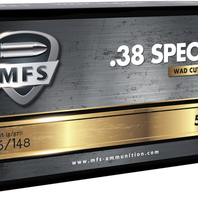 Streljivo MFS .38 SPL WC 148gr 50/1 (geco kvaliteta)